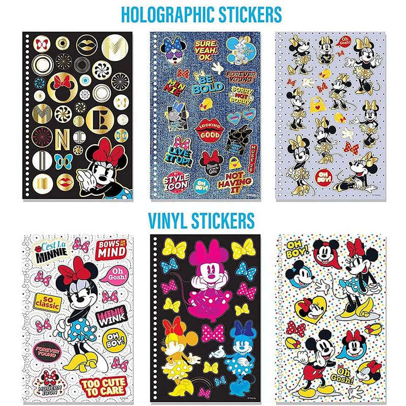 Fashion Angels Disney Minnie Mouse Fashion Angels 1000+ Stickers & Collector Book, 3 of 5