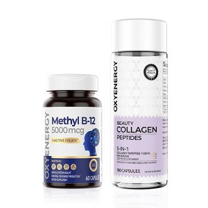 OXYENERGY Methyl B12 & Advanced Collagen Bundle - 1 of 1