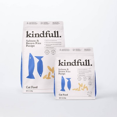 Salmon and Brown Rice Recipe Flavor Dry Cat Food - Kindfull™, 5 of 6