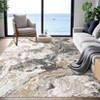 COZONY Washable Abstract Rug, Modern Marble Print Low Pile Carpet for Living Room and Office - 2 of 4