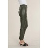 Women's Vegan Leather Leggings - DOLCE CABO - 2 of 3