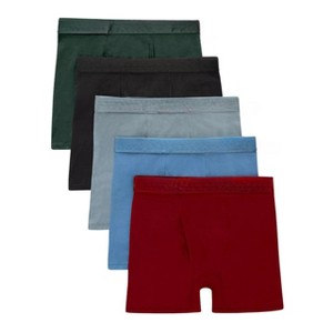 EG PRO Boxer Brief Underwear SuperSoft Assorted 5-Pack - 1 of 3