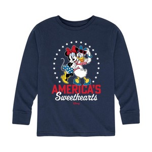 Boys' - Disney - Americana Long Sleeve Graphic T-Shirt - 1 of 4