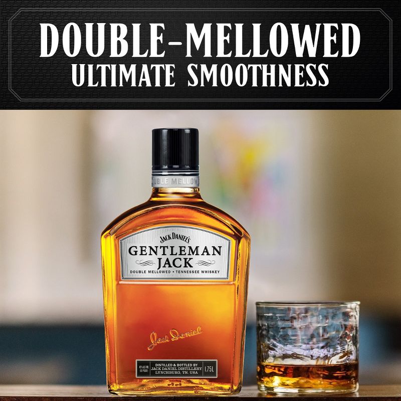 Jack Daniel&#39;s Gentleman Jack Tennessee Whiskey - 1.75L Bottle, 3 of 7
