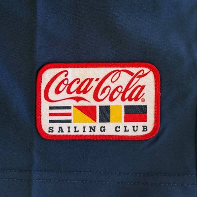 Coca-Cola Men's Coca-Cola 5'' Swim Trunks - Navy Blue M — фото 2