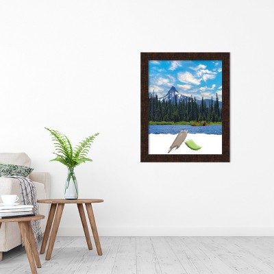 Antiqued Bronze Polystyrene Wall Hanging Picture Frame 32" x 26"