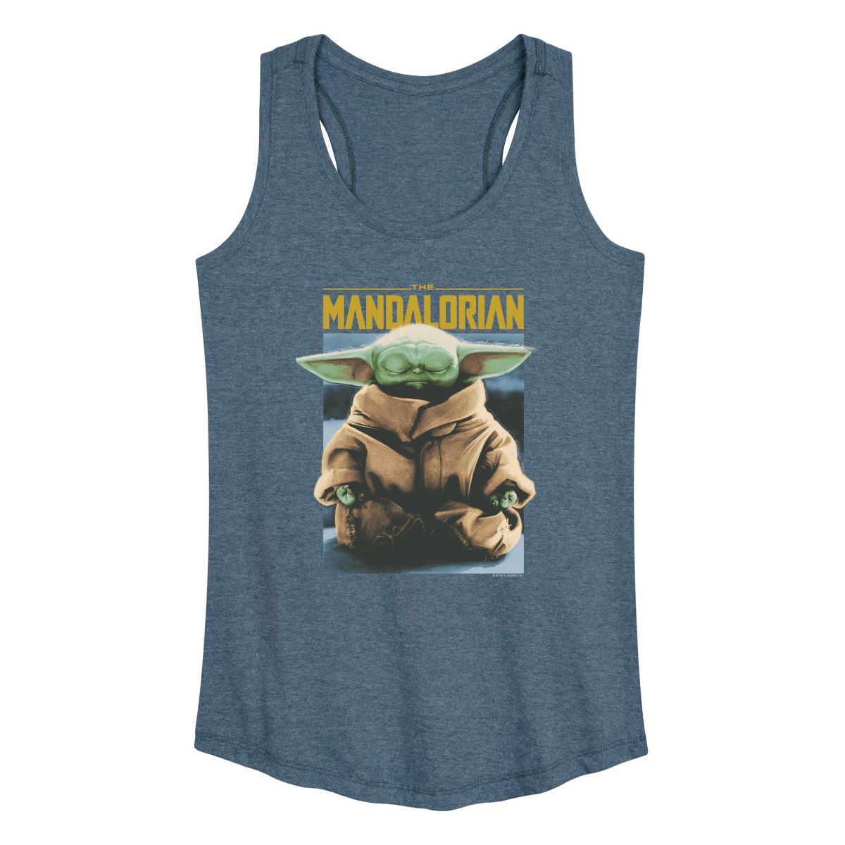 Women's - Star Wars - Meditate Child Graphic Racerback Tank
