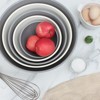 Rae Dunn Mixing Bowls with Lids - 10 Piece Plastic Nesting Bowls Set includes 5 Prep Bowls and 5 Lids - 4 of 4