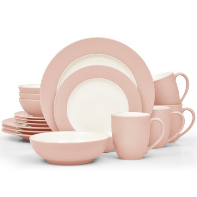 Noritake Colorwave 16-Piece Rim Dinnerware Set