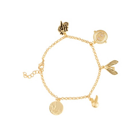 Official Harry Potter Charm Merchandise Bracelet Charms Silver Gold Gifts