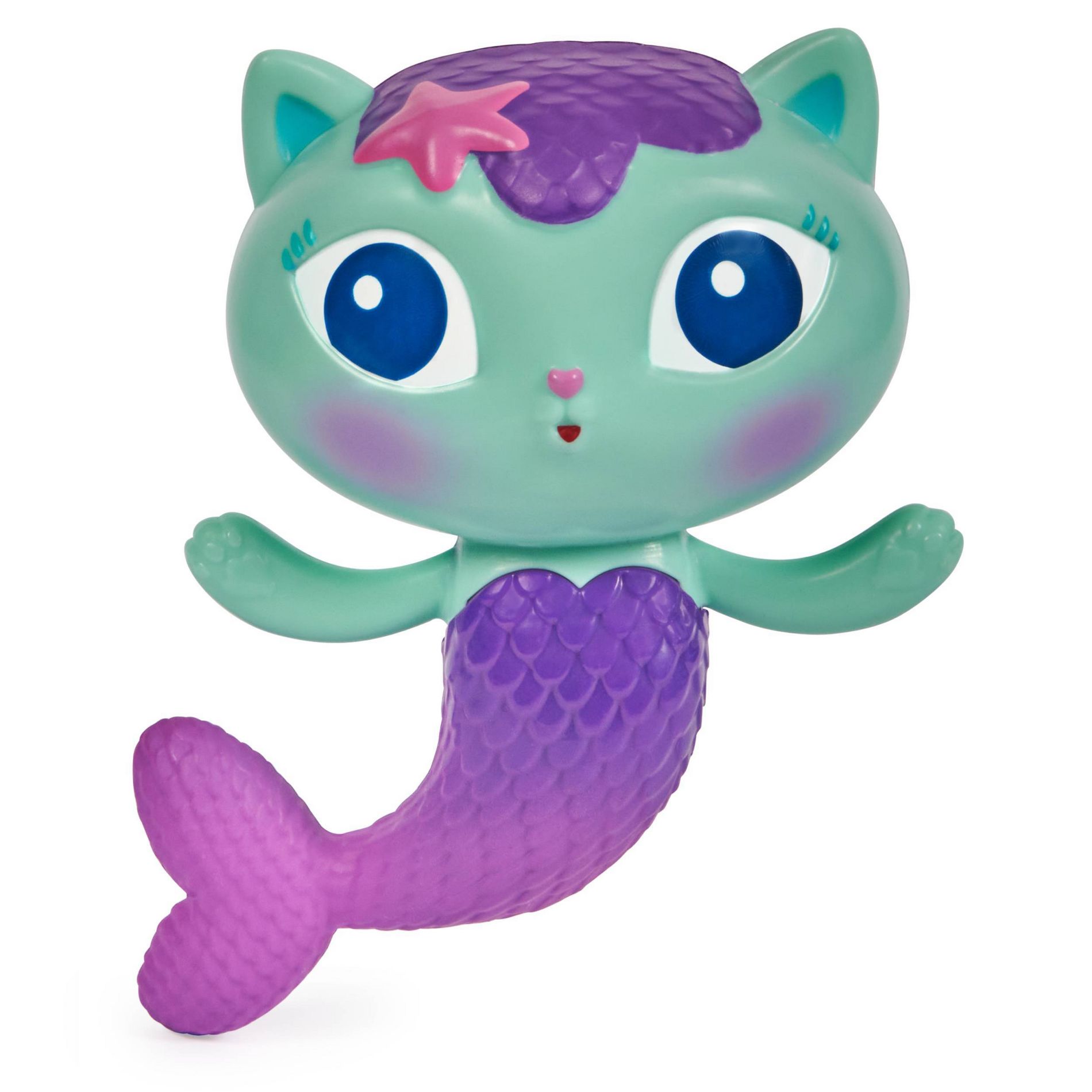 Swimways Gabby's Dollhouse Pool Floatin' Figures - Mercat: Pool Game Toy for Kids