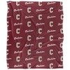 College Of Charleston Logo Pattern Silky Touch Blanket White 50x60 - 2 of 4