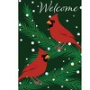 Briarwood Lane Winter Burlap Garden Flag 12x18 For Outdoor Cardinals in Snow For Winter Garden Flag Flags For Outside - 3 of 4