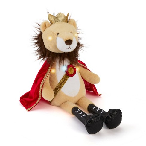 Fao Schwarz 12 Glow Brights Nutcracker Lion Plush Target