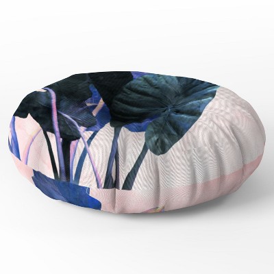 Emanuela Carratoni It Is A Jungle Round Floor Pillow - Deny Desings