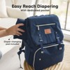 KeaBabies Explorer Diaper Bag Backpack, Large Diaper Bags for Girl, Boy, Baby Diaper Backpack with Changing Pad - 4 of 4