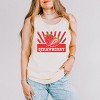 Simply Sage Market Strawberry Rays Garment Dyed Tank - 2 of 3