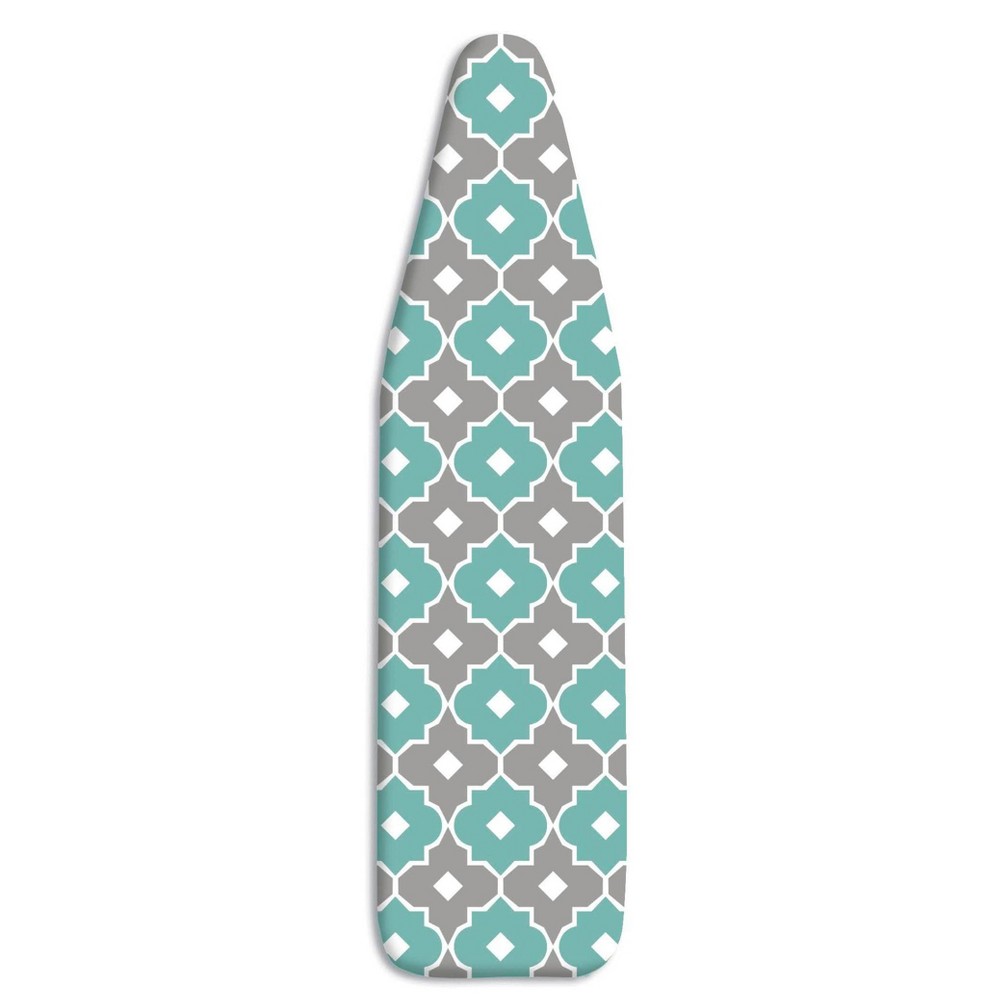 Photos - Ironing Board Whitmor Supreme Cover and Pad Paragon Turquoise and Gray