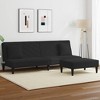 vidaXL Sofa Set with Pillows Upholstered Settee Living Room 2 Piece Velvet - 2 of 4
