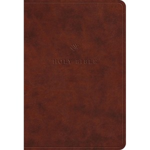 ESV Value Large Print Compact Bible (Trutone, Chestnut) - by  Esv Bibles (Leather Bound) - 1 of 1
