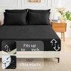 BAGOKIE 5/7 Pieces Bed in a Bag Comforter Set for All Season - 3 of 4