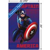Trends International Marvel Shape of a Hero - Captain America Unframed Wall Poster Prints - 3 of 4