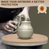 Unique Bargains Wooden Resistance to Warping and Cracking Round Pottery Wheel Bats - 4 of 4