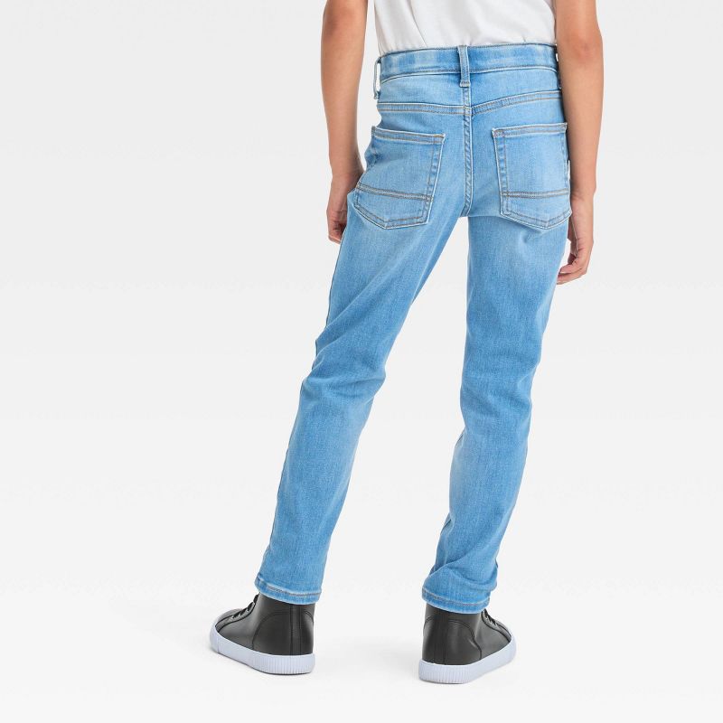 Boys' Ultimate Stretch Tapered Jeans - Cat & Jack™, 3 of 5