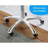 Lifelong Office Chair Caster Wheels for Hardwood Floors and Carpet, Heavy Duty, Universal Fit - 2 of 4