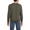 Lands' End Men's Fine Gauge Cotton V Neck Sweater - 2 of 3