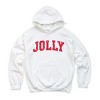 Jolly Varsity Arched Distressed - Women's Graphic Hoodie - 2 of 3