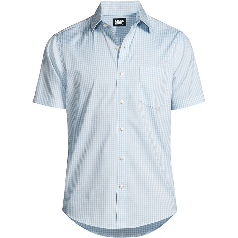 Lands' End Men's Traditional Fit Short Sleeve Travel Kit Shirt, 2 of 4