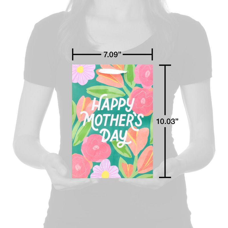 Mother&#39;s Day Medium Gift Bag Floral &#39;Happy Mother&#39;s Day&#39;, 5 of 6