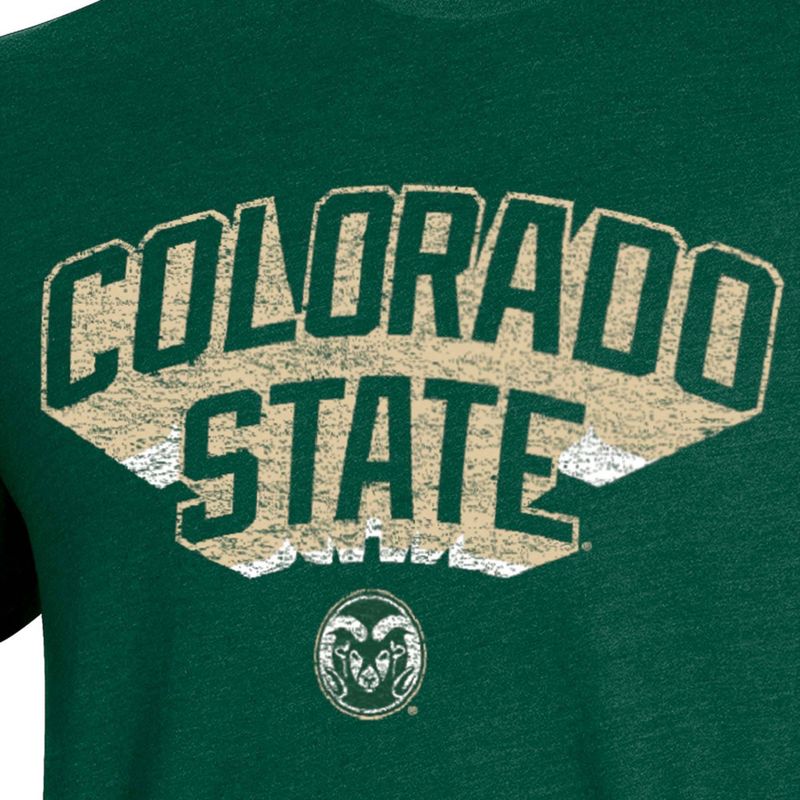 NCAA Colorado State Rams Men&#39;s Biblend T-Shirt, 3 of 4