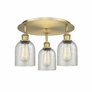 Caledonia - 3 Light Flush Mount In Industrial Style-9.5 Inches Tall and 16.75 Inches Wide - 1 of 1