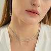 Bearfruit Jewelry Sterling Silver 18k Gold Plated Cherie Tennis Necklace - 4 of 4