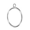 Unique Bargains Metal Electroplating Curtain Rod Accessory Curtain Ring 28 Pcs - 4 of 4