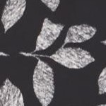 black etched leaves