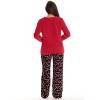 Just Love Womens Plush Pajama Pant Set with Matching Socks  Fun, Cozy Sleepwear with Sayings - 4 of 4