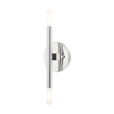 Livex Lighting Copenhagen 2 - Light Wall Light in  Polished Chrome