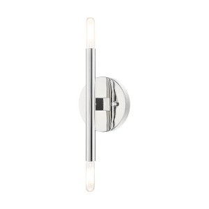 Livex Lighting Copenhagen 2 - Light Wall Light in  Polished Chrome - 1 of 1