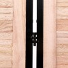 MAYEERTY 3 Panel Room Divider 6Ft Wood Folding Privacy Screen Brown Free Standing Wall Separator Room Divider - 4 of 4