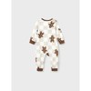 PATPAT Family Christmas Pajamas Matching Sets, Button-Down Pjs Includes Buffalo Plaid Socks Cozy Pajamas for Family - 3 of 4