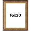 PosterPalooza | Museum Gold Picture Frame - UV Acrylic, Foam Board Backing, Hanging Hardware - 2 of 4