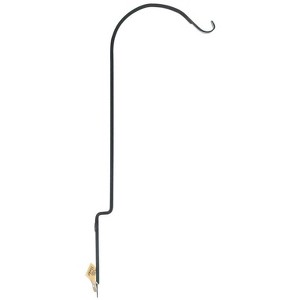 Panacea Black Steel 36 in. H Curved Plant Hook 1 pk - 1 of 1