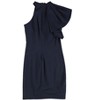 bar III Womens Asymmetrical Ruffle Bodycon Dress - 2 of 2