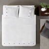 3pc Lucina Cotton Waffle Weave Duvet Cover Set - 2 of 4