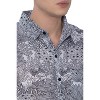 HAPPY BAY Men's Short Sleeve Button Down Shirts for Men - 3 of 4