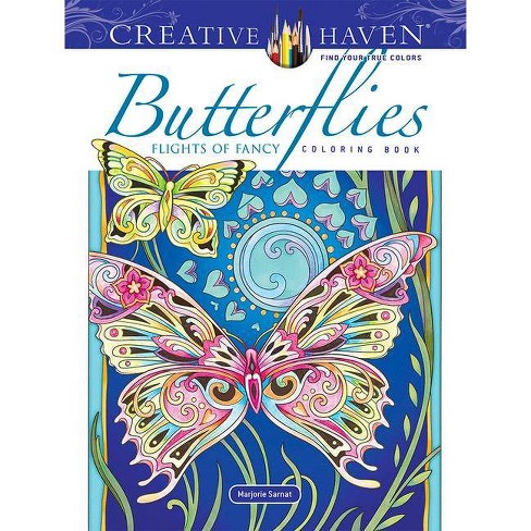 Butterfly Mandala Coloring Book for Adults: Flower and animal Design for  Relaxation and Mindfulness (Paperback)