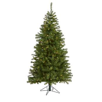 Nearly Natural 6' Springfield Prelit LED Aritifical Artificial Christmas Tree